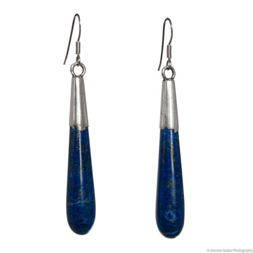Lapis Lazuli Zuni Earrings