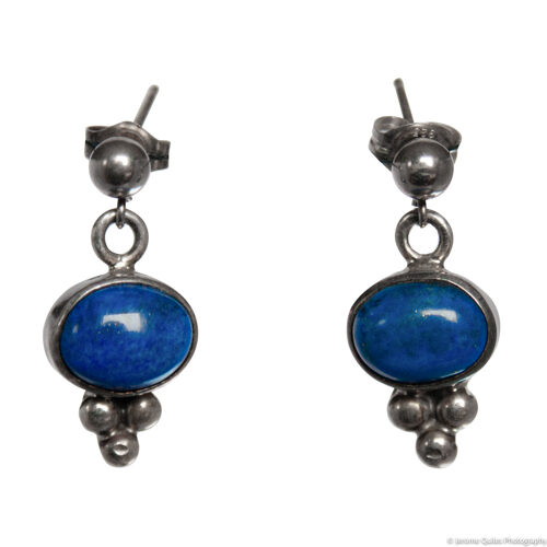 Boucles d'Oreilles Lapis Shirley Henry