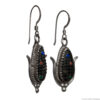 Boucles d'Oreilles Maïs Noir Tracy Bowekaty – Image 2