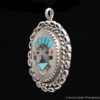 Vintage Zuni Kachina Face Pendant - Image 3