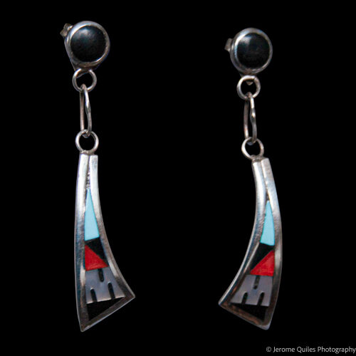 Boucles d'Oreilles Arc-en-Ciel Zuni