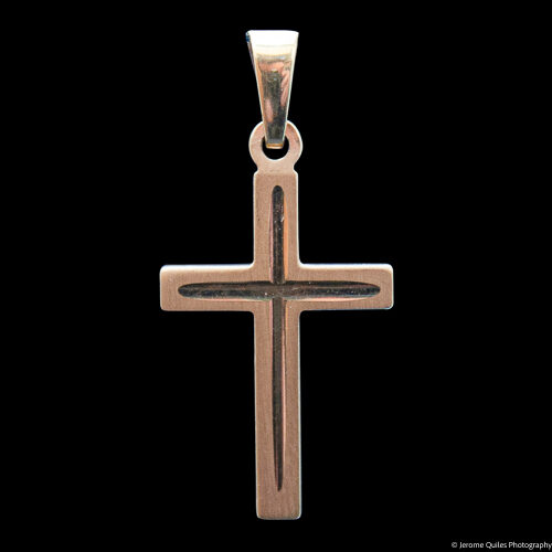 9K Gold Crucifix