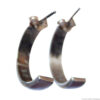 Colour Striped Hoop Earrings - Image 2