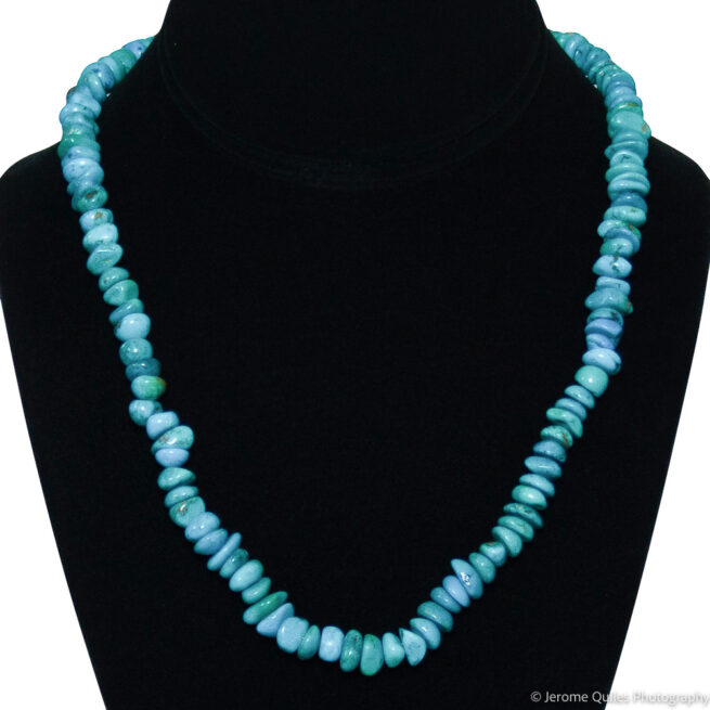 Collier Turquoise Extensible – Image 2