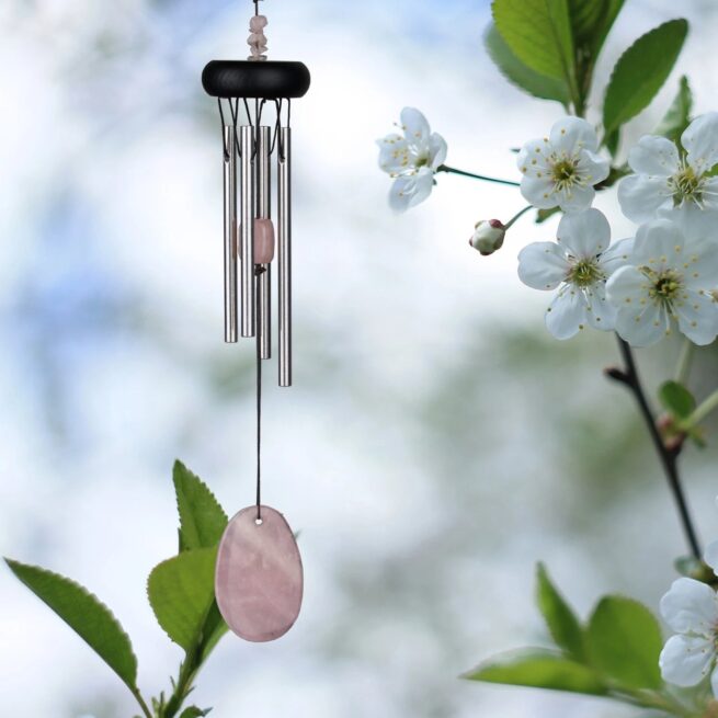 Carillon Pierres Précieuses - Quartz Rose – Image 3