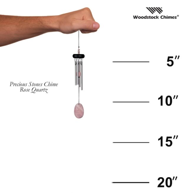 Carillon Pierres Précieuses - Quartz Rose – Image 4