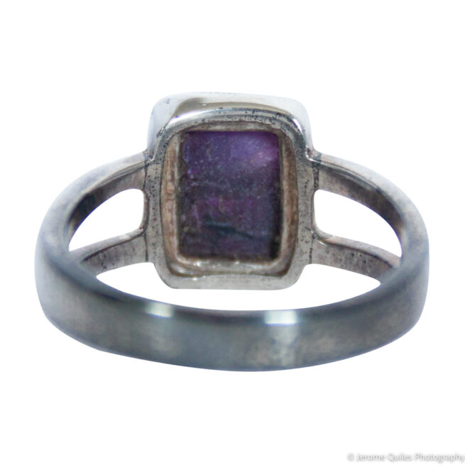 Bague Argent Sterling Sugilite Mauve – Image 4
