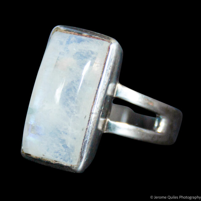 Rectangular Moonstone Ring - Image 3