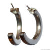 Rick Tolino Brown Hoop Earrings - Image 3