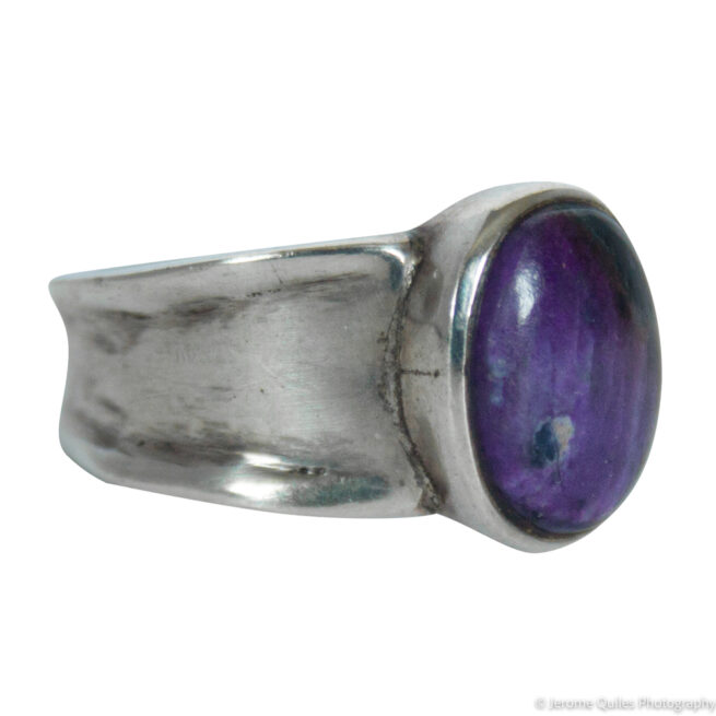 Round Sugilite Ring Multisize - Image 2