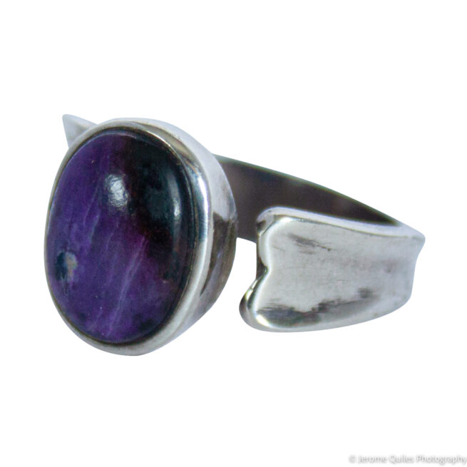 Round Sugilite Ring Multisize - Image 3