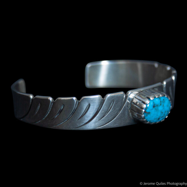 Steve Yellowhorse Turquoise Bracelet - Image 2