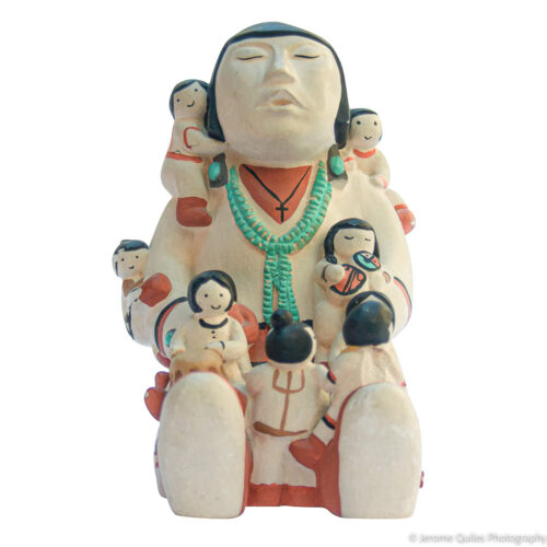 Traditional Navajo Storyteller Pottery