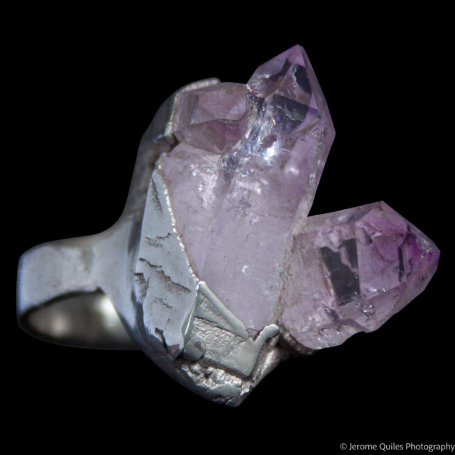Vera Cruz Amethyst Cluster Ring - Image 2
