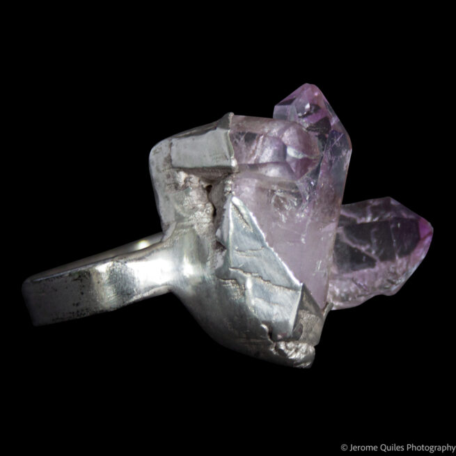 Vera Cruz Amethyst Cluster Ring - Image 3