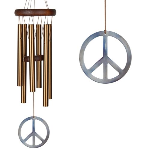 Woodstock Peace Chime - Small Bronze