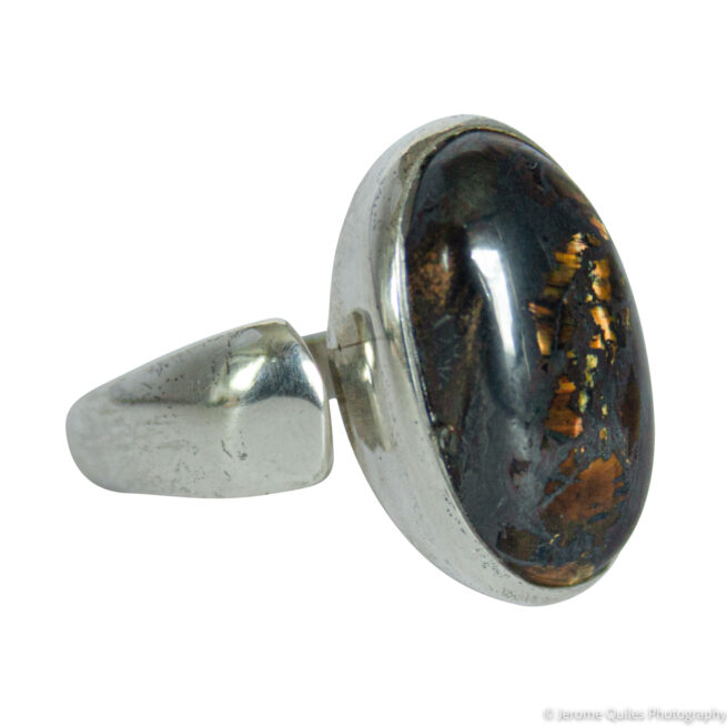 Black tiger 2025 eye ring