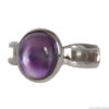 Amethyst Ring Band Vent Setting - Image 3