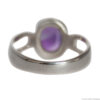 Amethyst Ring Band Vent Setting - Image 4