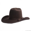 Brown Felt Cowboy Hat - Image 4
