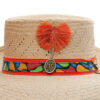 Chapeau Paille Bandeau Couleur – Image 4