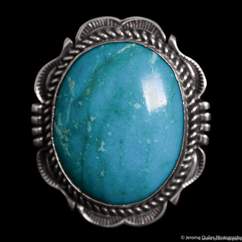 Bague Turquoise Navajo Donald Denetdale