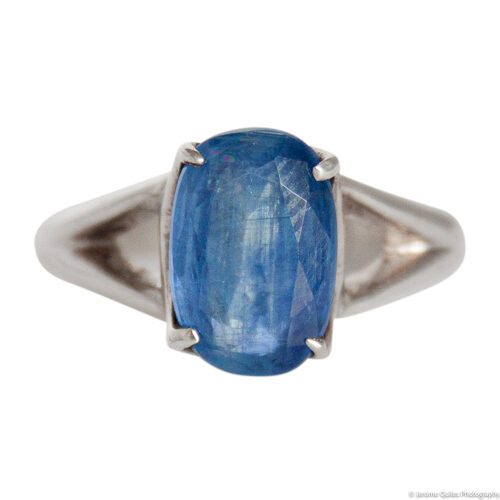 Bague Argent Kyanite Facetée