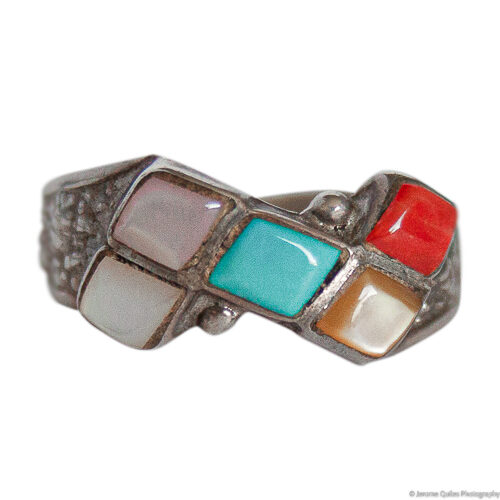 Five Stone Zuni Ring