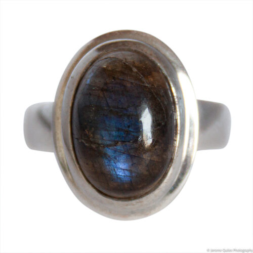 Bague Labradorite Anneau Ouvert