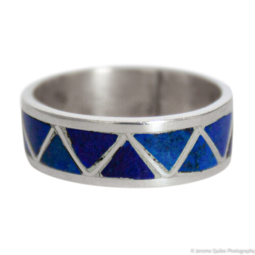 Bague Zuni Zigzag Lapis Lazuli