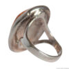Large Baltic Amber Silver Ring - Image 3