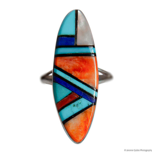 Mosaic Surfboard Zuni Ring