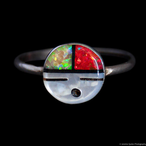 Opal Zuni Sun Ring