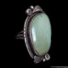 Pale Green Turquoise Navajo Ring - Image 2