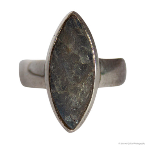 Bague Labradorite Brute Vesica Piscis