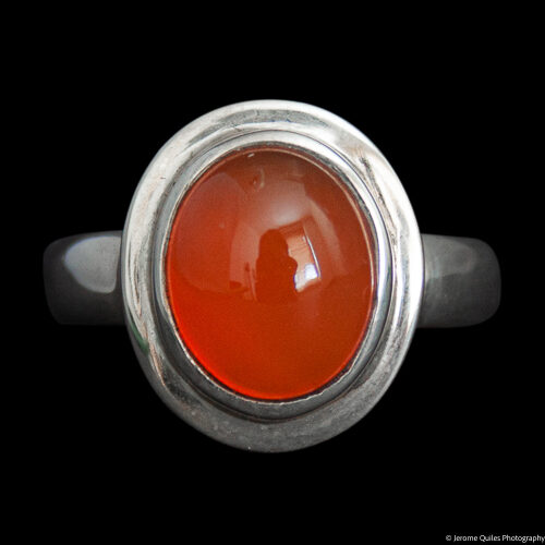 Sacral Chakra Crystal Ring