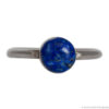 Small Lapis Lazuli Dot Ring
