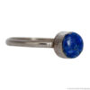 Small Lapis Lazuli Dot Ring - Image 2