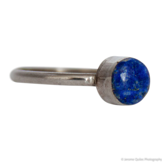 Bague Petit Pois Lapis Lazuli – Image 2