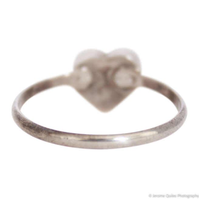 Bague Argent Petit Cœur Malachite – Image 4