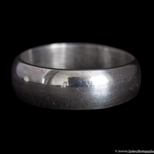 Smooth Plain Silver Ring