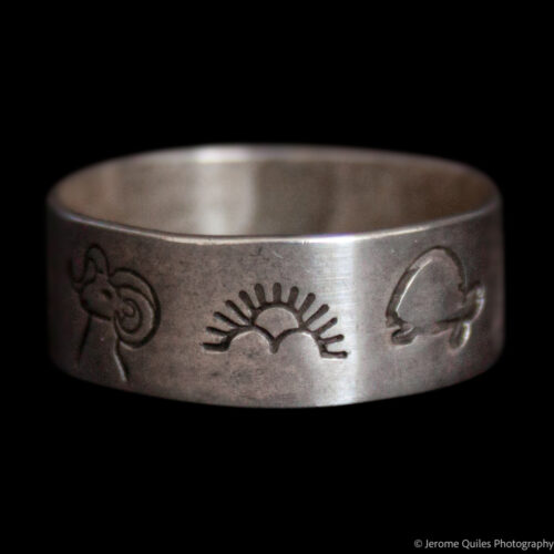 Sterling Silver Ring Figurative Design