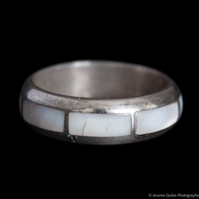 Vintage Zuni White Band Ring