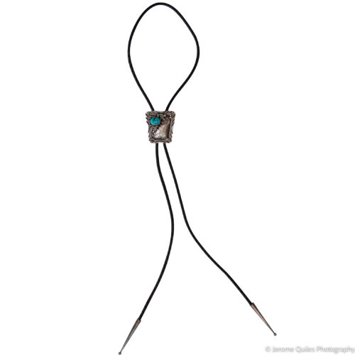 1930's Vintage Navajo Turquoise Bolo Tie