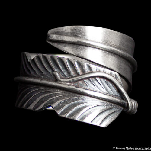 Chris Charley Feather Wraparound Ring