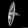 Hopi Silver Surfboard Ring - Image 3