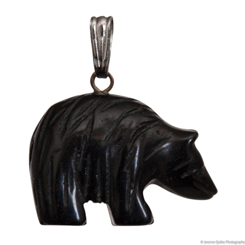 Small Black Bear Pendant