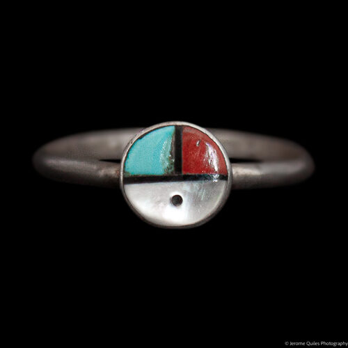 Small Classic Zuni Sun Ring