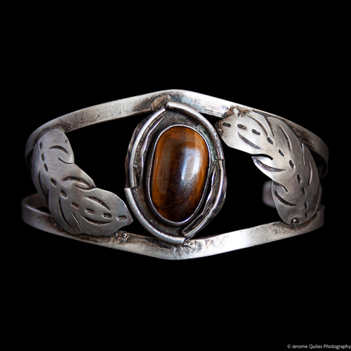 Vintage Navajo Tiger's Eye Bracelet