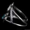 Bracelet Navajo Vintage Turquoises Jumelles – Image 5